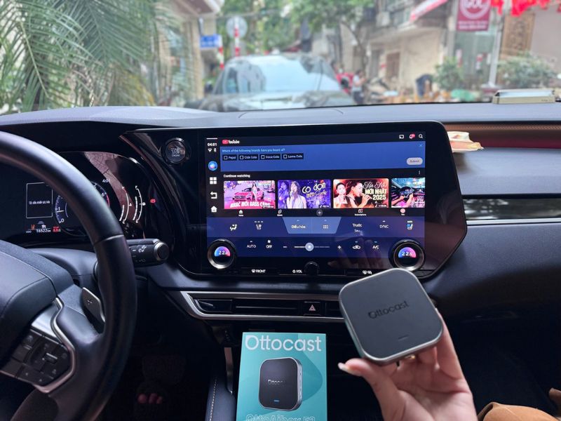 Cách sử dụng Android box ô tô