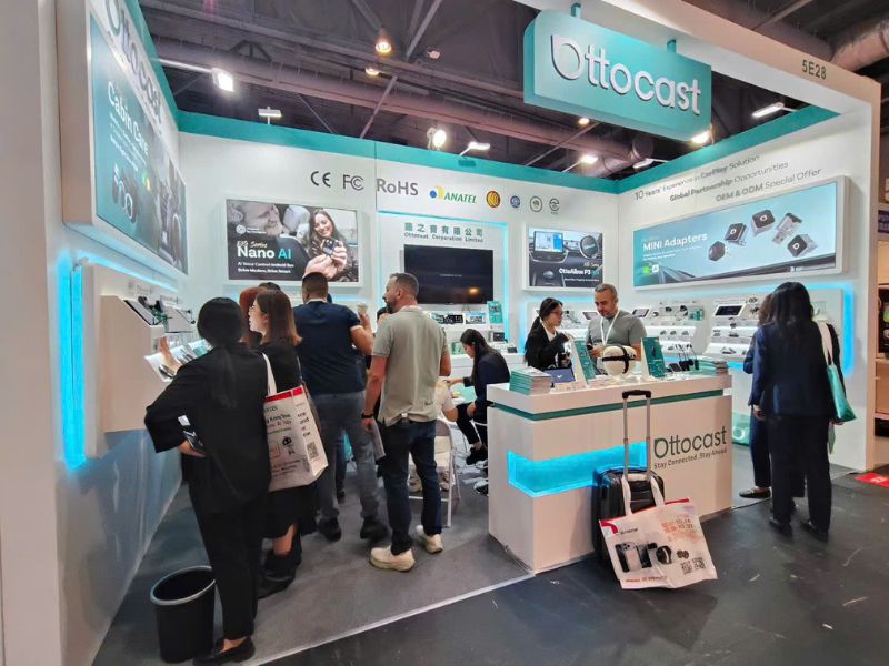Ottocast tại sự kiện triển lãm công nghệ Hong Kong 2025