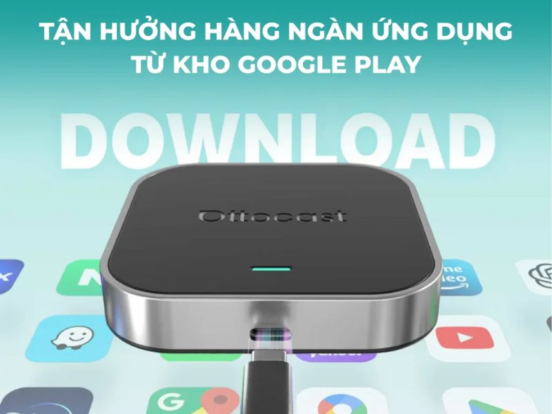 Kho ứng dụng phong phú, tải và sử dụng các ứng dụng yêu thích